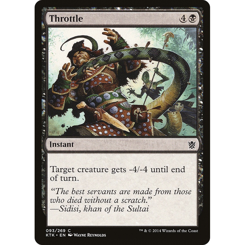 Throttle (KTK-093) - Khans of Tarkir Foil