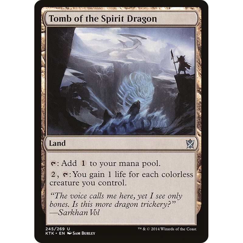 Tomb of the Spirit Dragon (KTK-245) - Khans of Tarkir