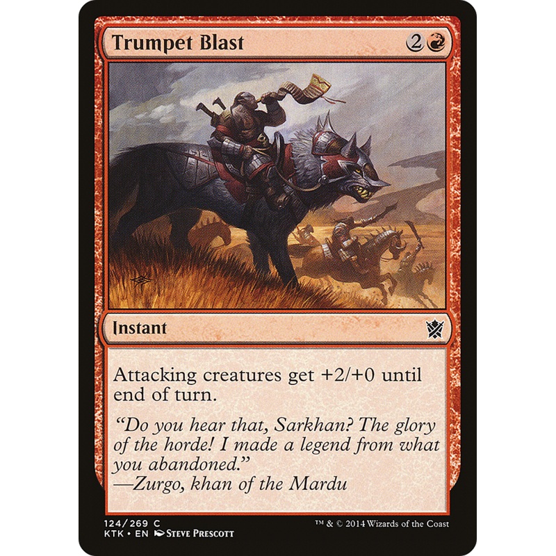 Trumpet Blast (KTK-124) - Khans of Tarkir