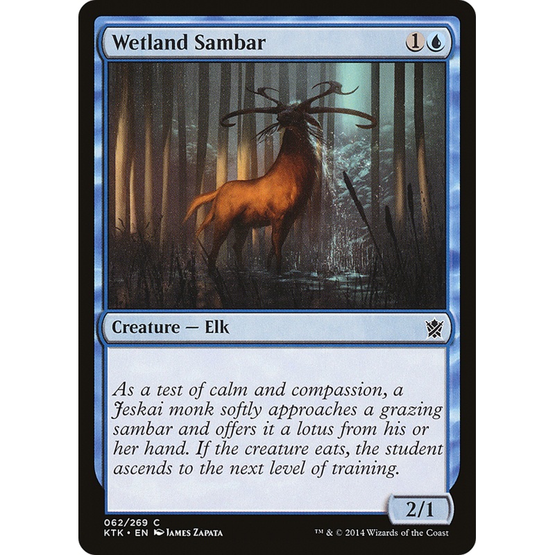 Wetland Sambar (KTK-062) - Khans of Tarkir