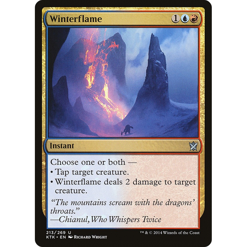 Winterflame (KTK-213) - Khans of Tarkir
