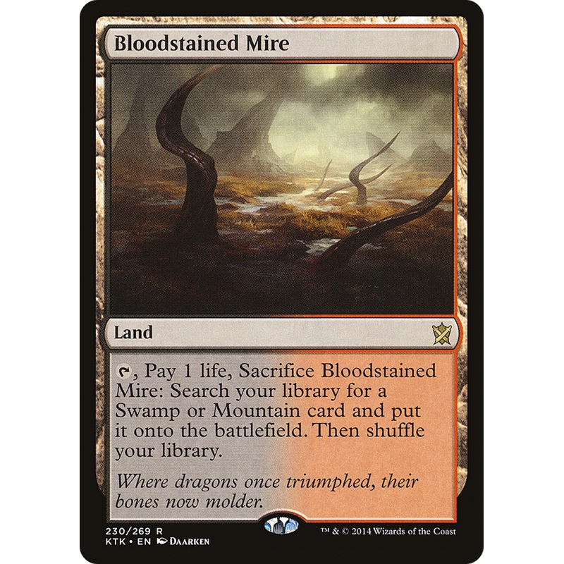 Bloodstained Mire (KTK-230) - Khans of Tarkir