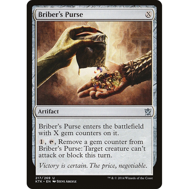 Briber's Purse (KTK-217) - Khans of Tarkir