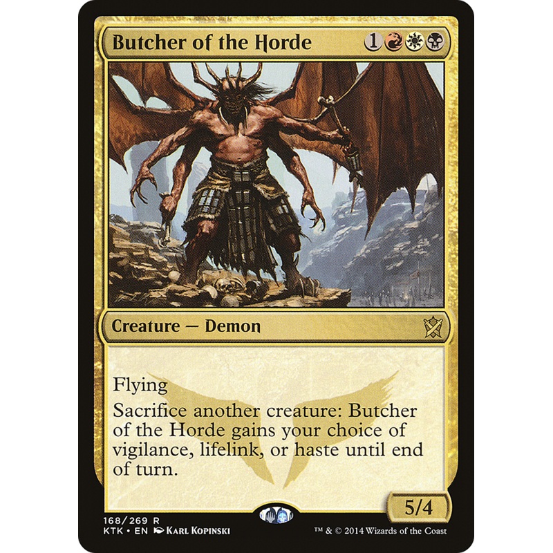Butcher of the Horde (KTK-168) - Khans of Tarkir
