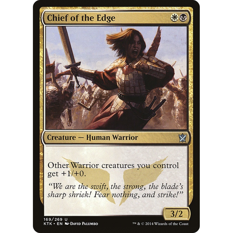 Chief of the Edge (KTK-169) - Khans of Tarkir