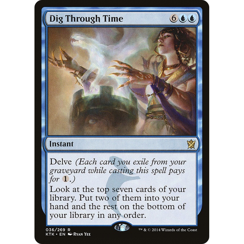 Dig Through Time (KTK-036) - Khans of Tarkir