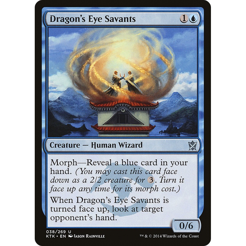 Dragon's Eye Savants (KTK-038) - Khans of Tarkir Foil