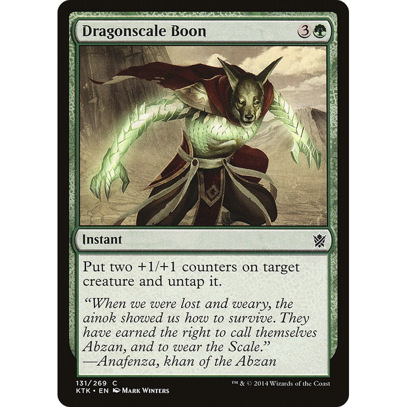 Dragonscale Boon (KTK-131) - Khans of Tarkir