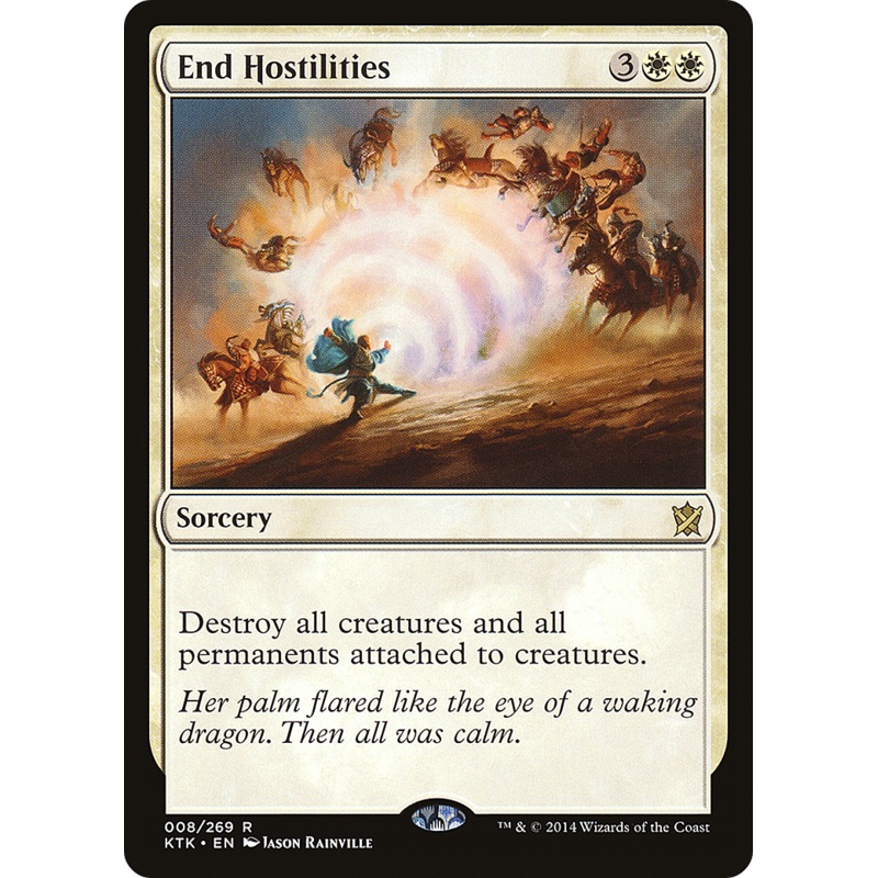 End Hostilities (KTK-008) - Khans of Tarkir