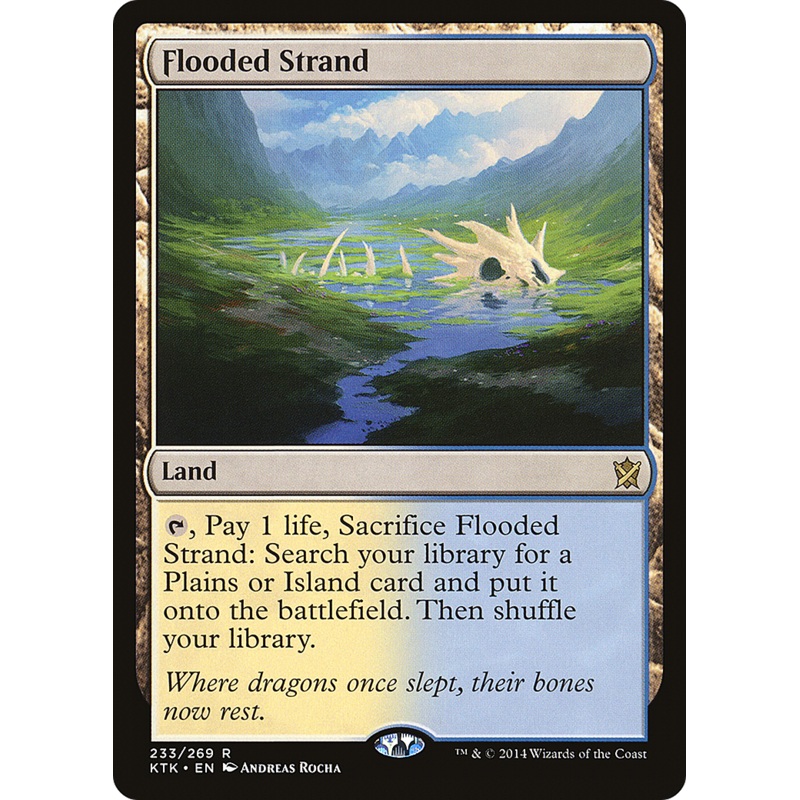 Flooded Strand (KTK-233) - Khans of Tarkir