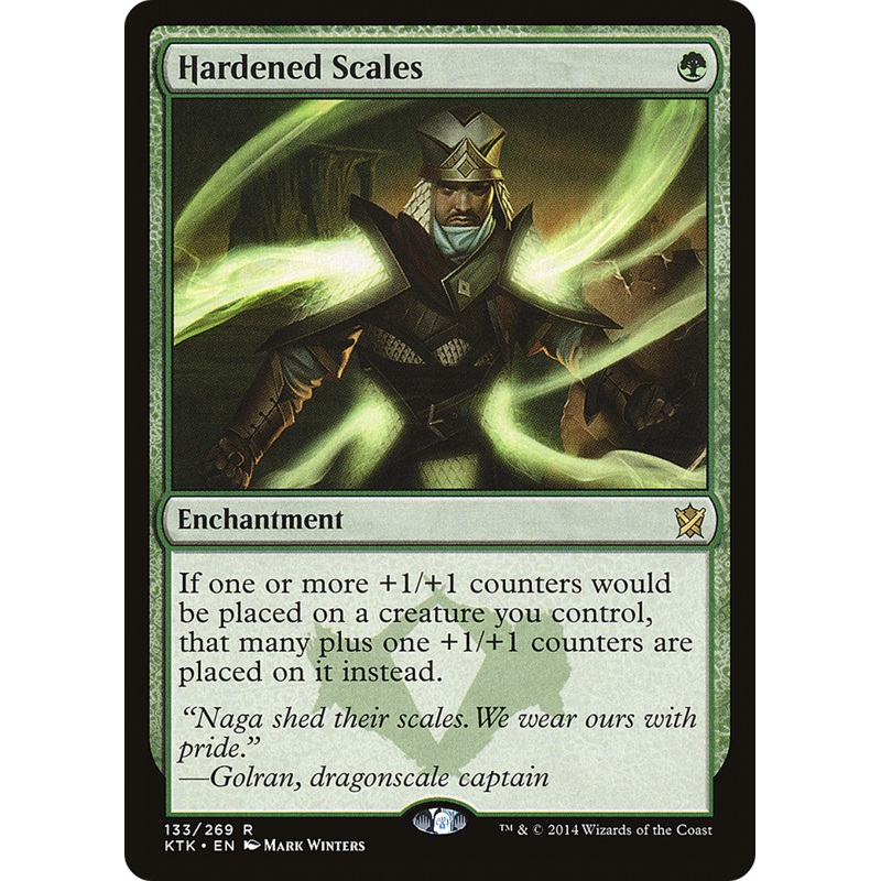 Hardened Scales (KTK-133) - Khans of Tarkir