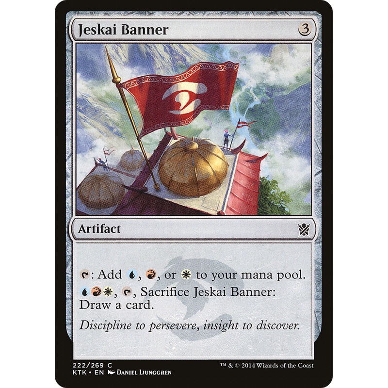 Jeskai Banner (KTK-222) - Khans of Tarkir