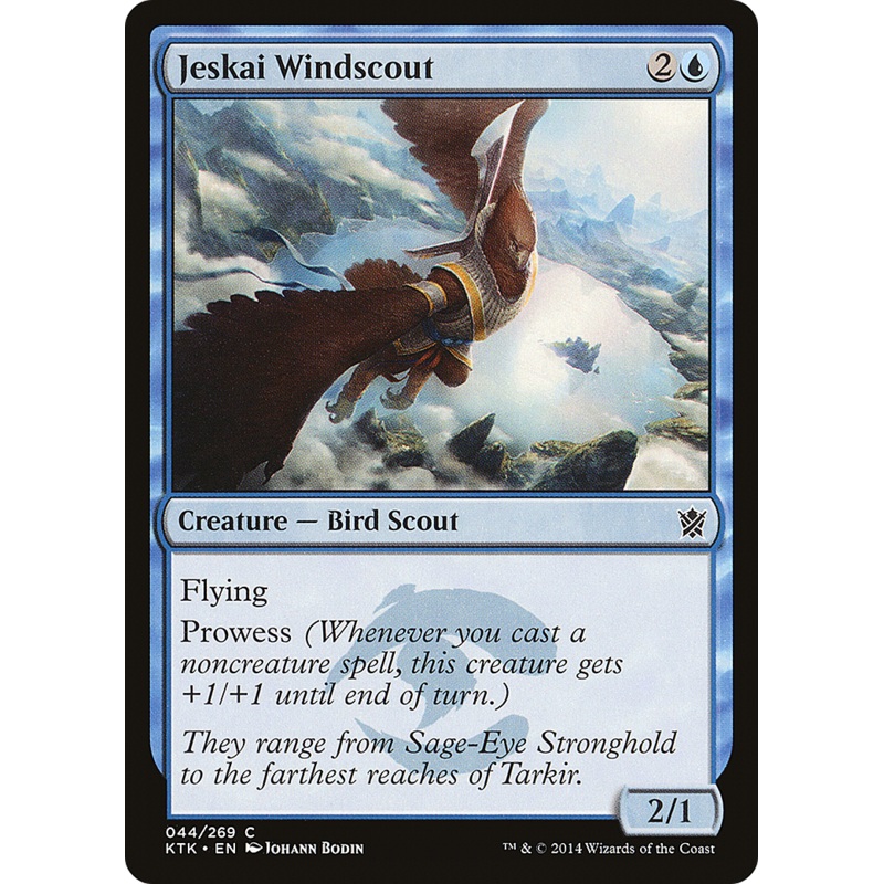 Jeskai Windscout (KTK-044) - Khans of Tarkir