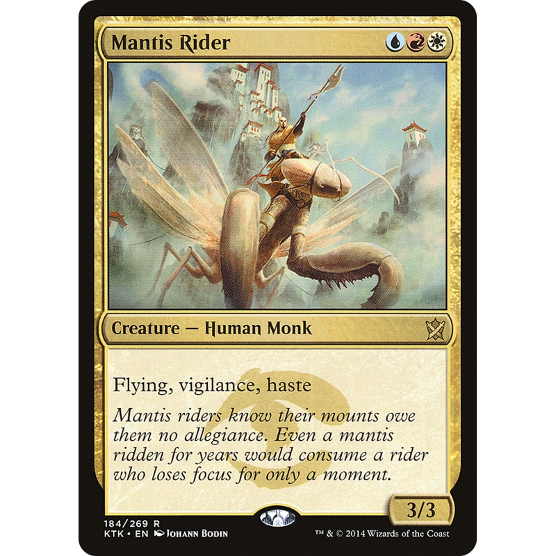 Mantis Rider (KTK-184) - Khans of Tarkir Foil