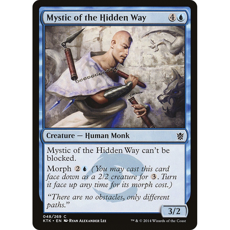 Mystic of the Hidden Way (KTK-048) - Khans of Tarkir Foil