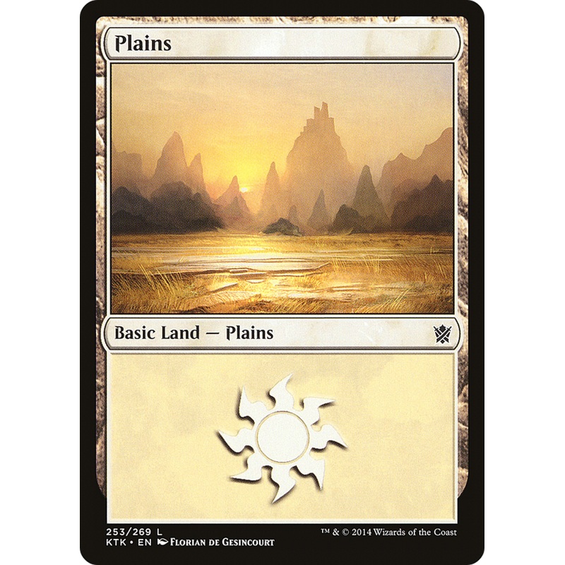 Plains (KTK-253) - Khans of Tarkir Foil