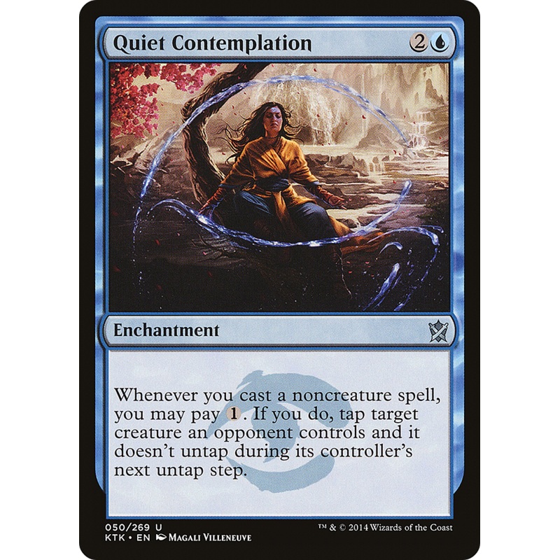 Quiet Contemplation (KTK-050) - Khans of Tarkir