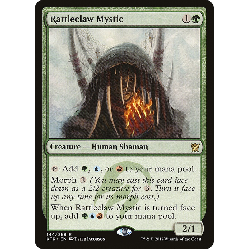 Rattleclaw Mystic (KTK-144) - Khans of Tarkir