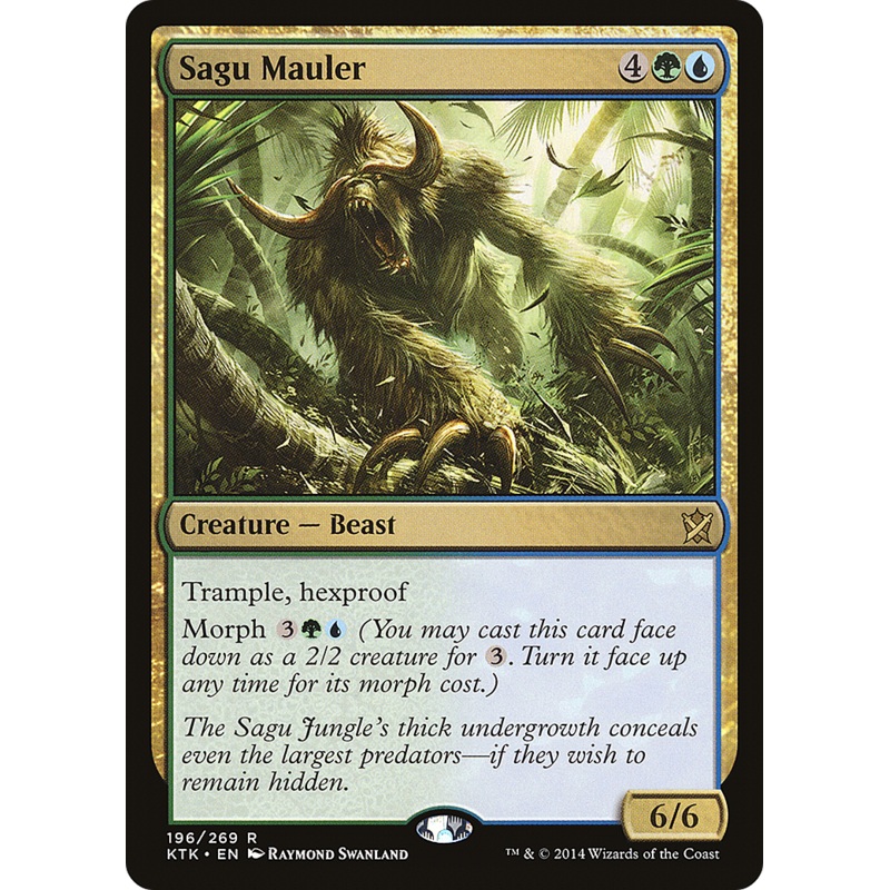 Sagu Mauler (KTK-196) - Khans of Tarkir Foil