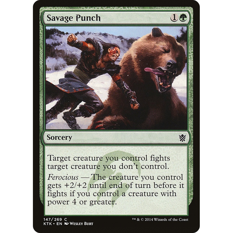 Savage Punch (KTK-147) - Khans of Tarkir Foil
