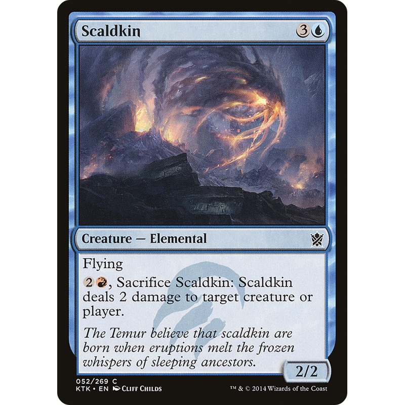 Scaldkin (KTK-052) - Khans of Tarkir Foil