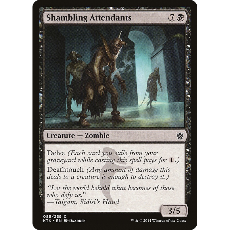 Shambling Attendants (KTK-089) - Khans of Tarkir
