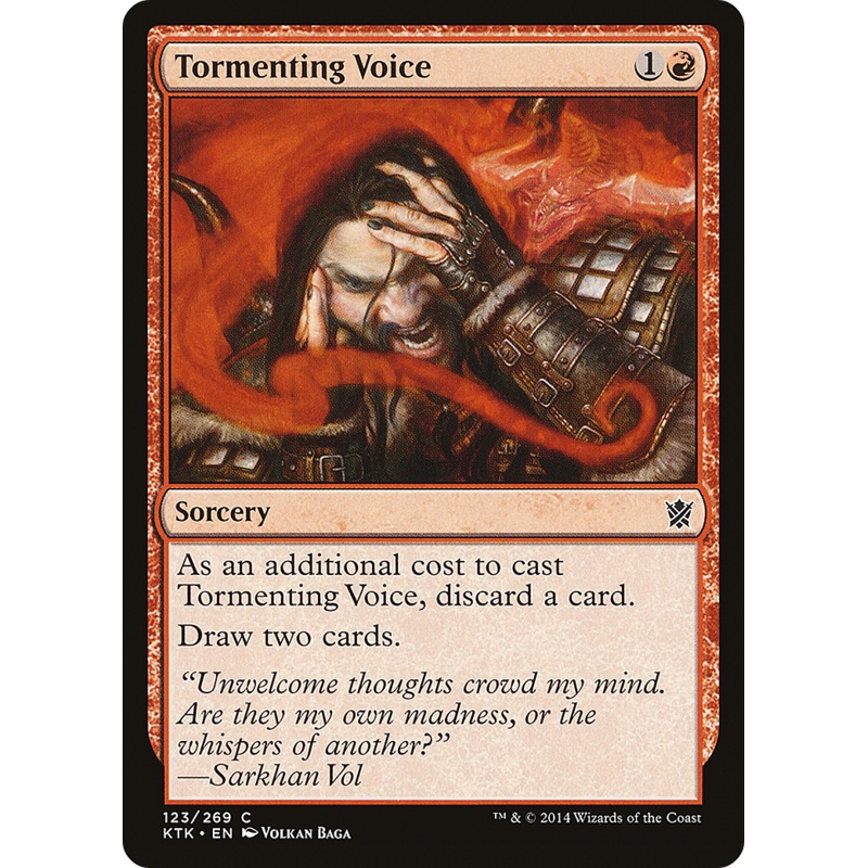 Tormenting Voice (KTK-123) - Khans of Tarkir