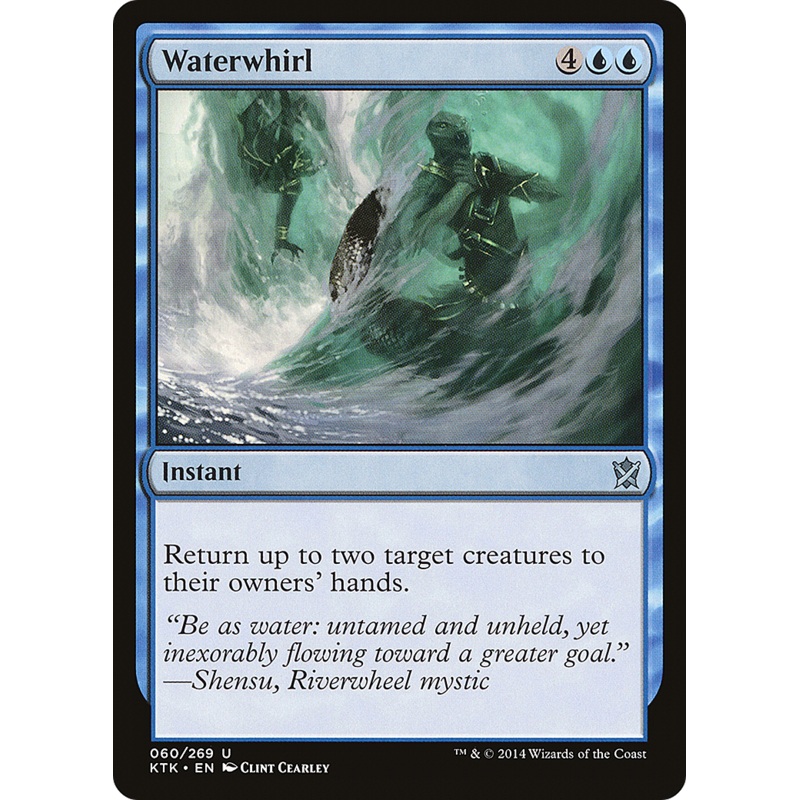 Waterwhirl (KTK-060) - Khans of Tarkir Foil