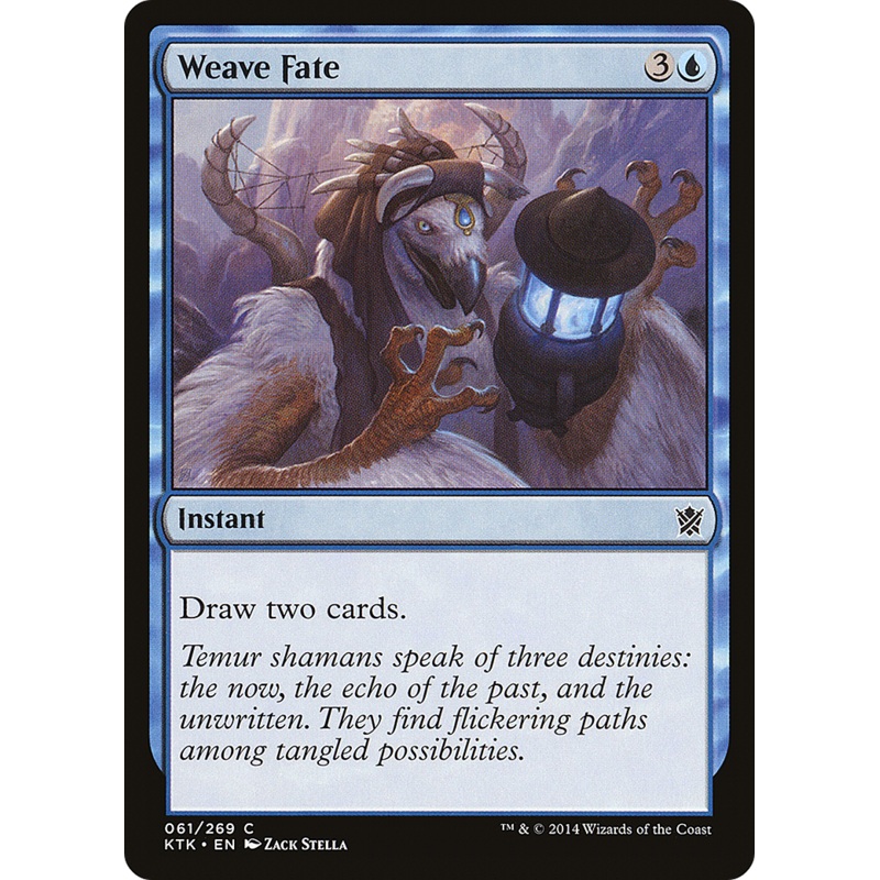 Weave Fate (KTK-061) - Khans of Tarkir