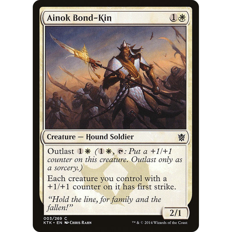 Ainok Bond-Kin (KTK-003) - Khans of Tarkir