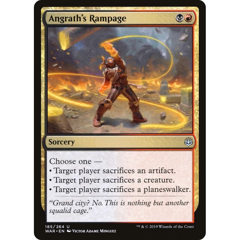 Angrath's Rampage (WAR-185) - War of the Spark