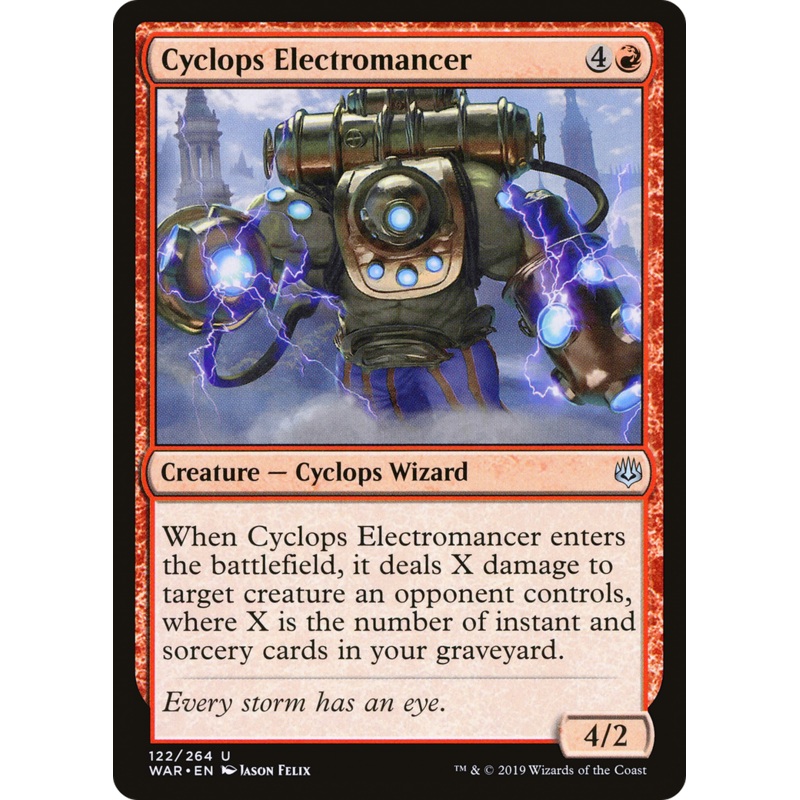 Cyclops Electromancer (WAR-122) - War of the Spark