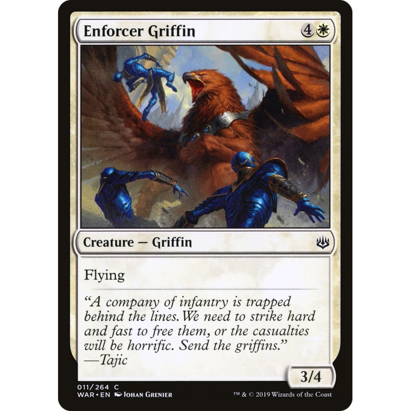 Enforcer Griffin (WAR-011) - War of the Spark Foil