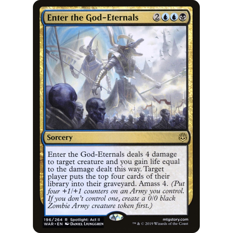 Enter the God-Eternals (WAR-196) - War of the Spark