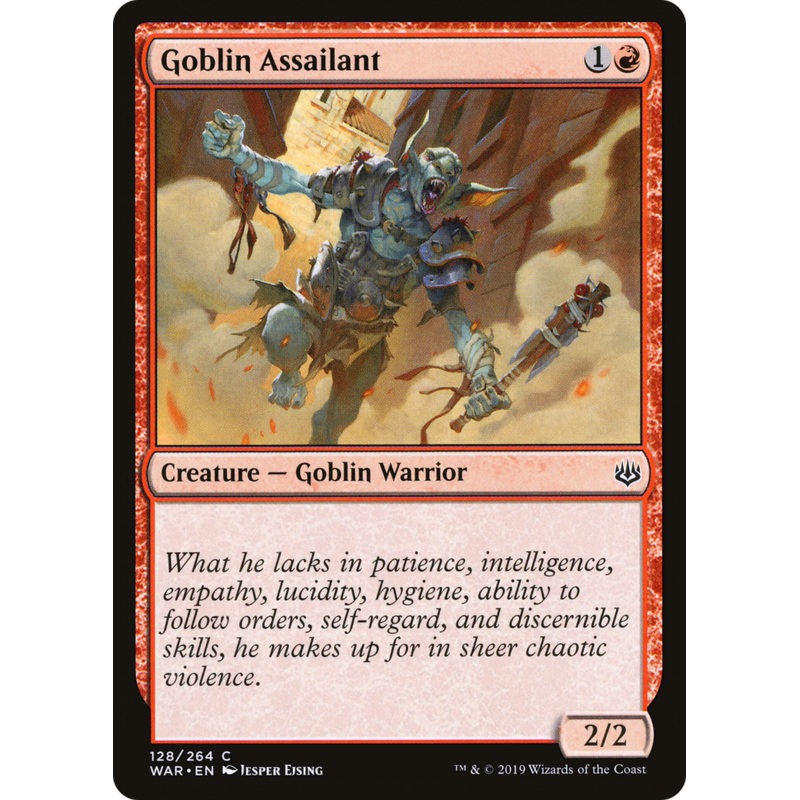 Goblin Assailant (WAR-128) - War of the Spark
