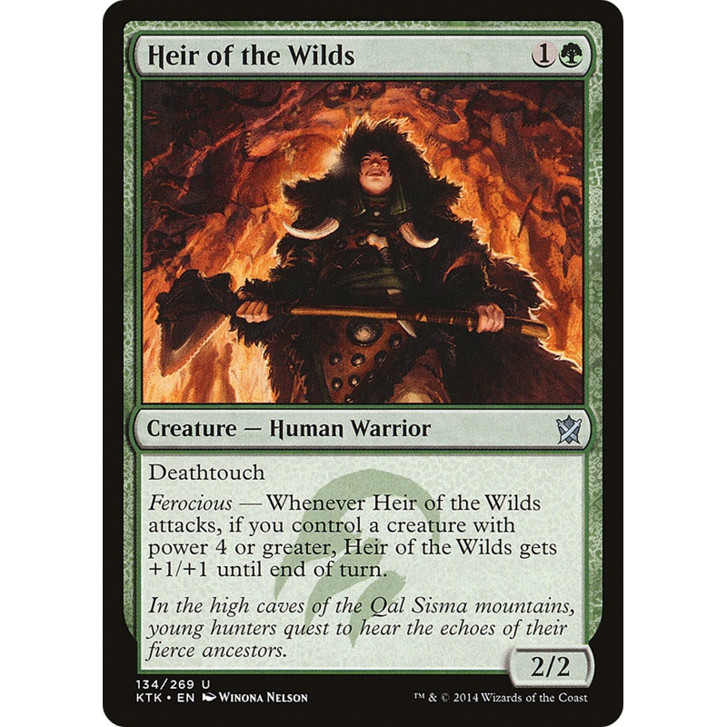 Heir of the Wilds (KTK-134) - Khans of Tarkir