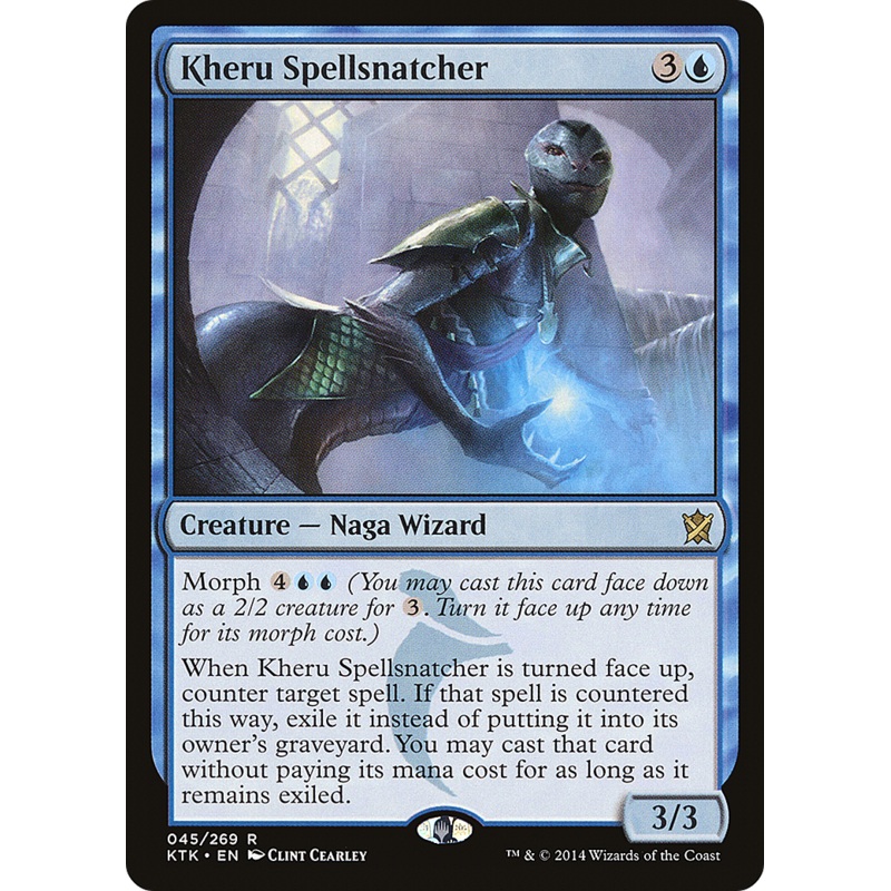 Kheru Spellsnatcher (KTK-045) - Khans of Tarkir Foil