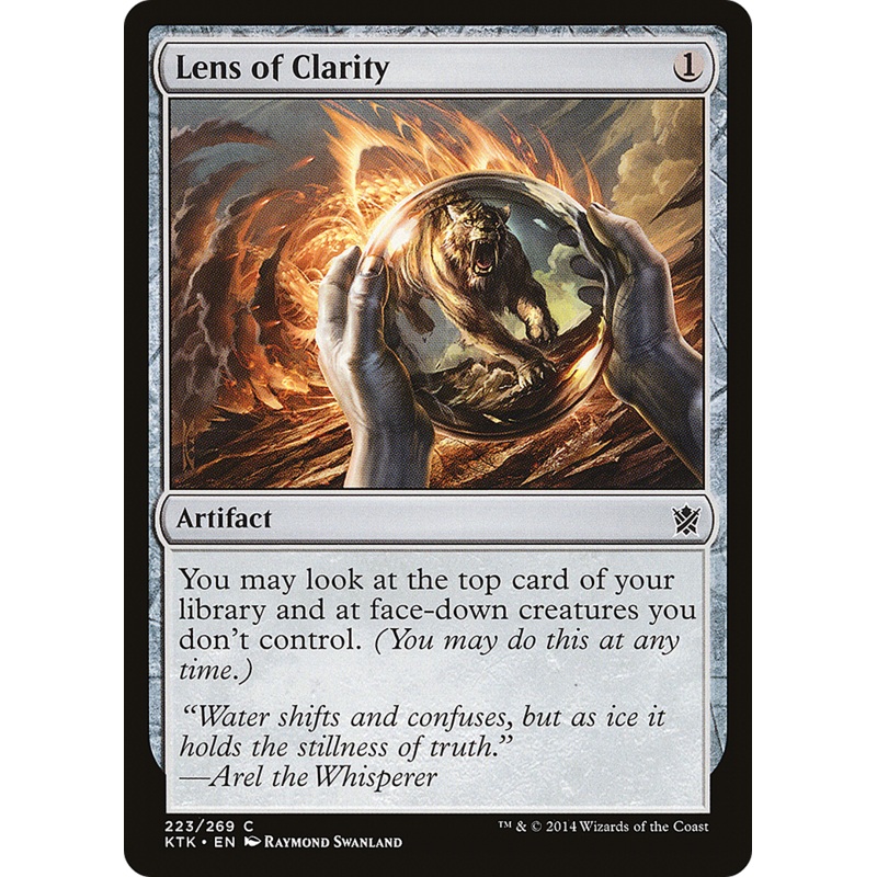 Lens of Clarity (KTK-223) - Khans of Tarkir Foil