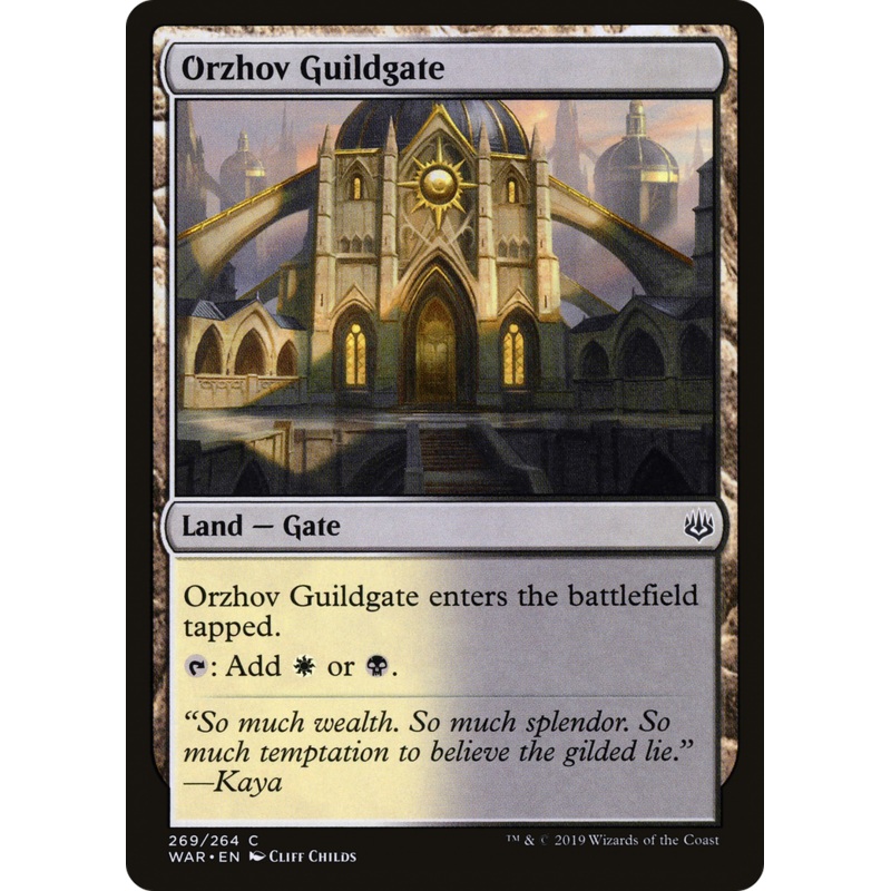 Orzhov Guildgate (WAR-269) - War of the Spark
