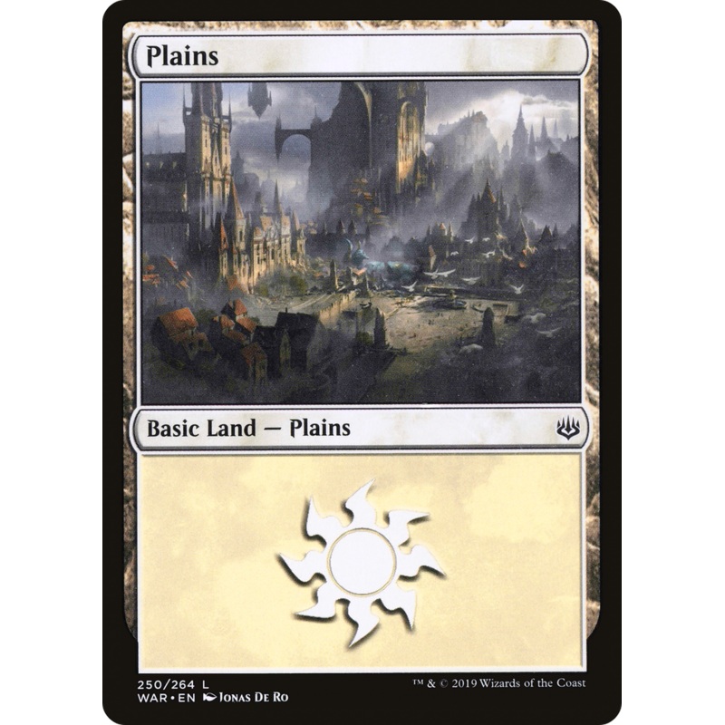 Plains (WAR-250) - War of the Spark Foil