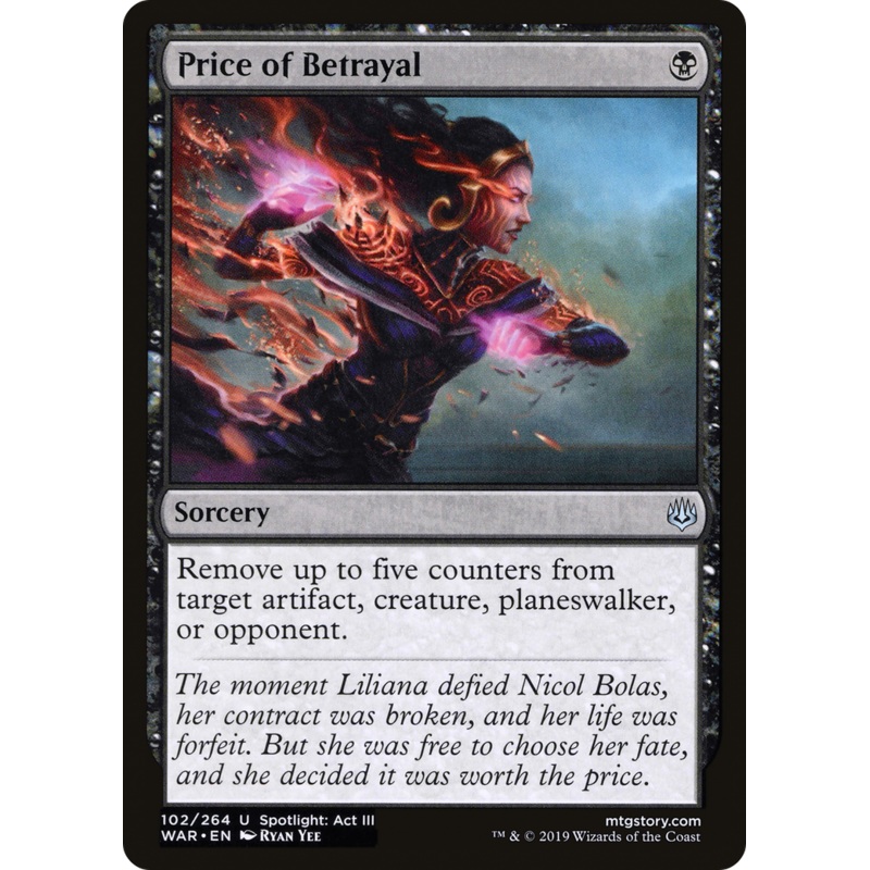 Price of Betrayal (WAR-102) - War of the Spark