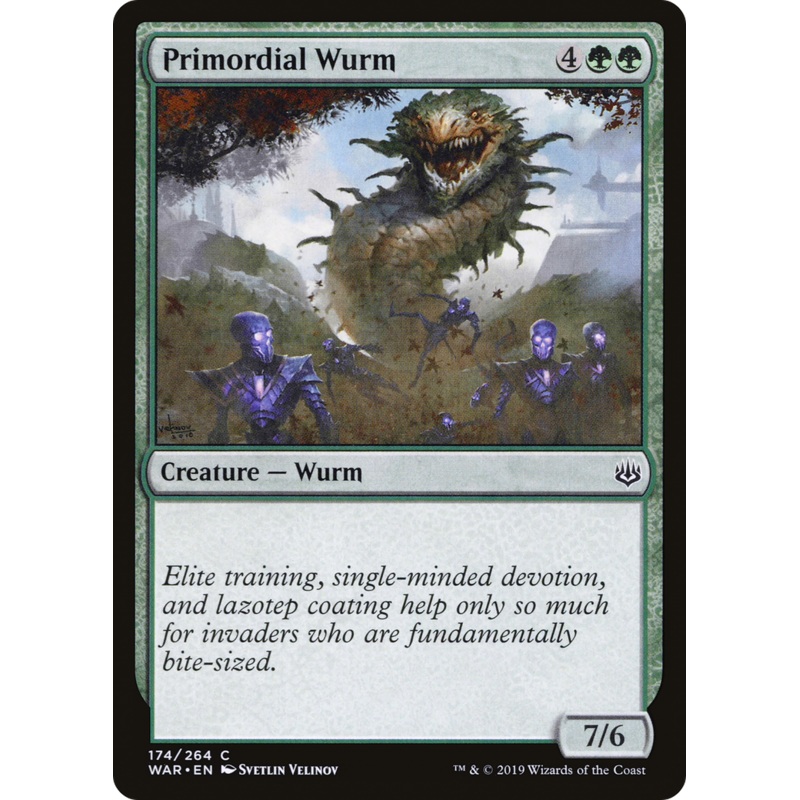 Primordial Wurm (WAR-174) - War of the Spark Foil