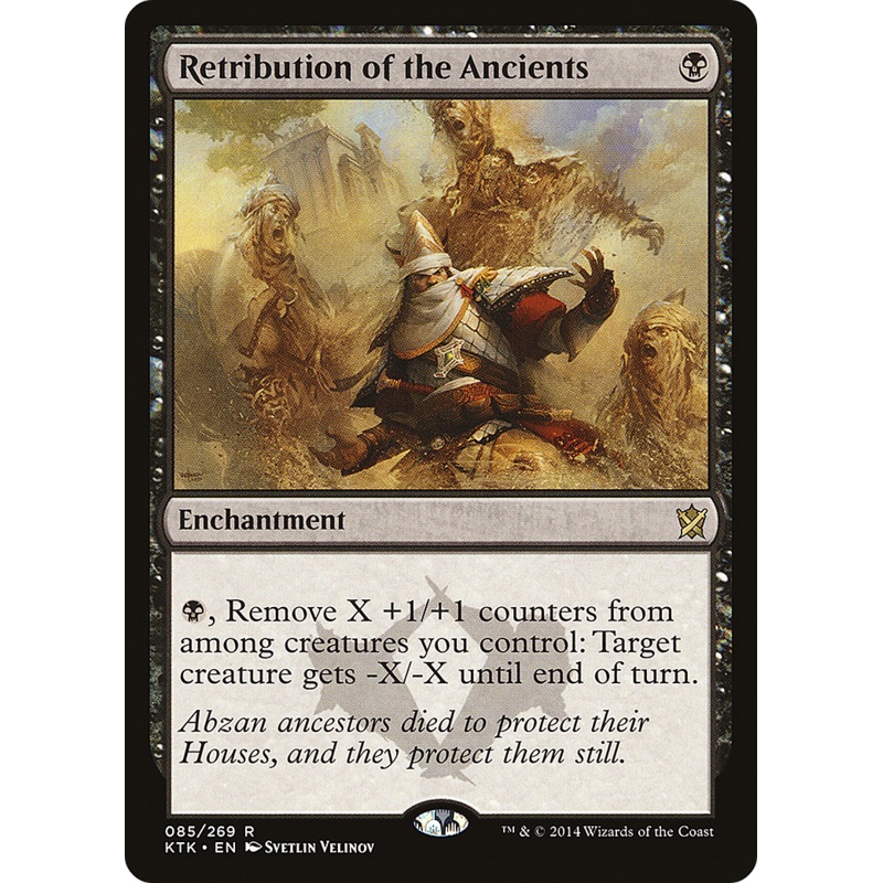 Retribution of the Ancients (KTK-085) - Khans of Tarkir Foil