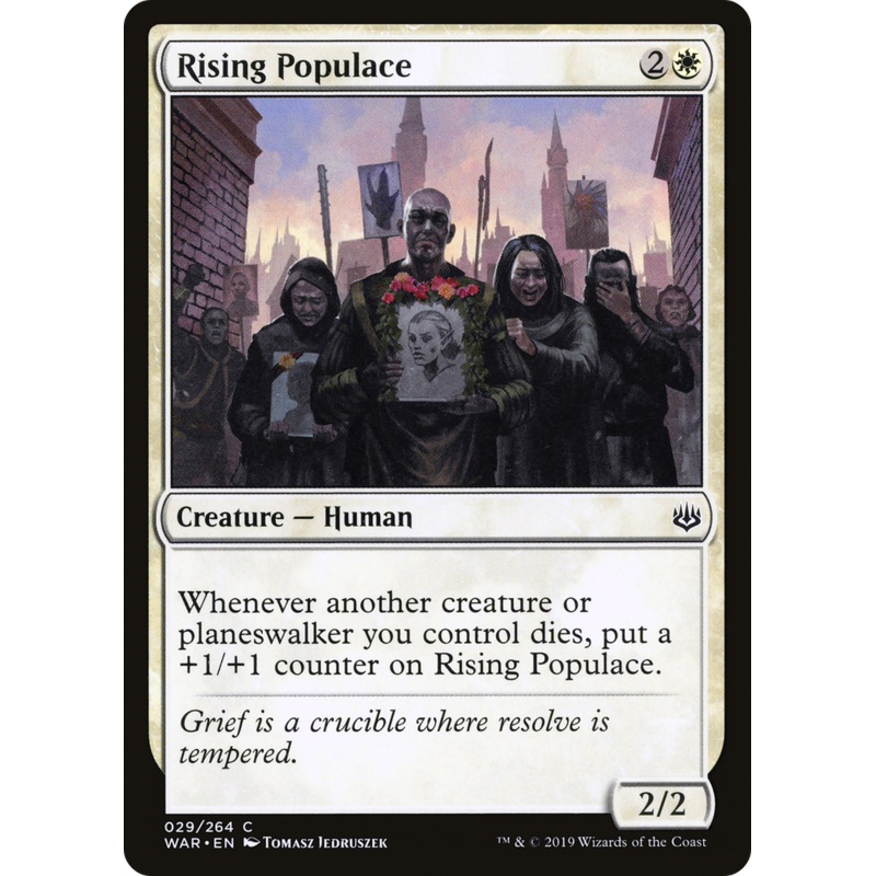 Rising Populace (WAR-029) - War of the Spark