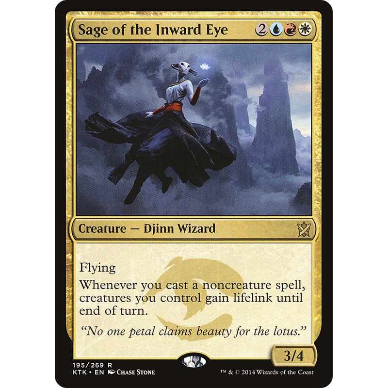 Sage of the Inward Eye (KTK-195) - Khans of Tarkir Foil