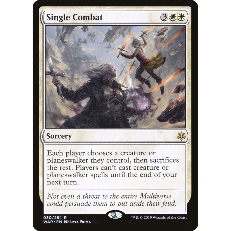 Single Combat (WAR-030) - War of the Spark