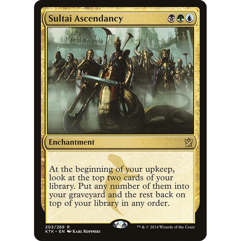 Sultai Ascendancy (KTK-203) - Khans of Tarkir Foil