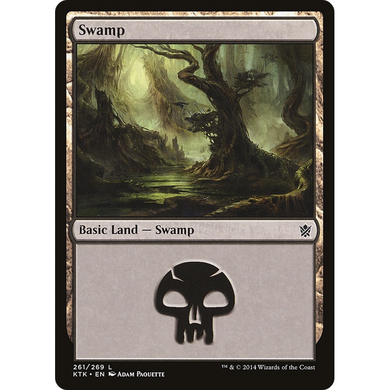Swamp (KTK-261) - Khans of Tarkir