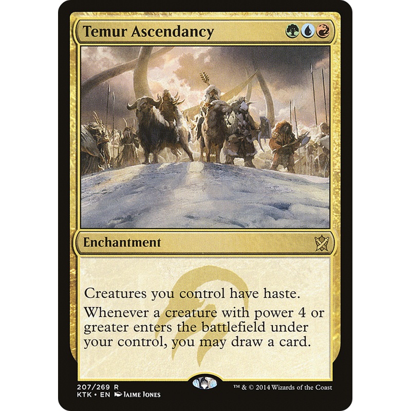 Temur Ascendancy (KTK-207) - Khans of Tarkir Foil