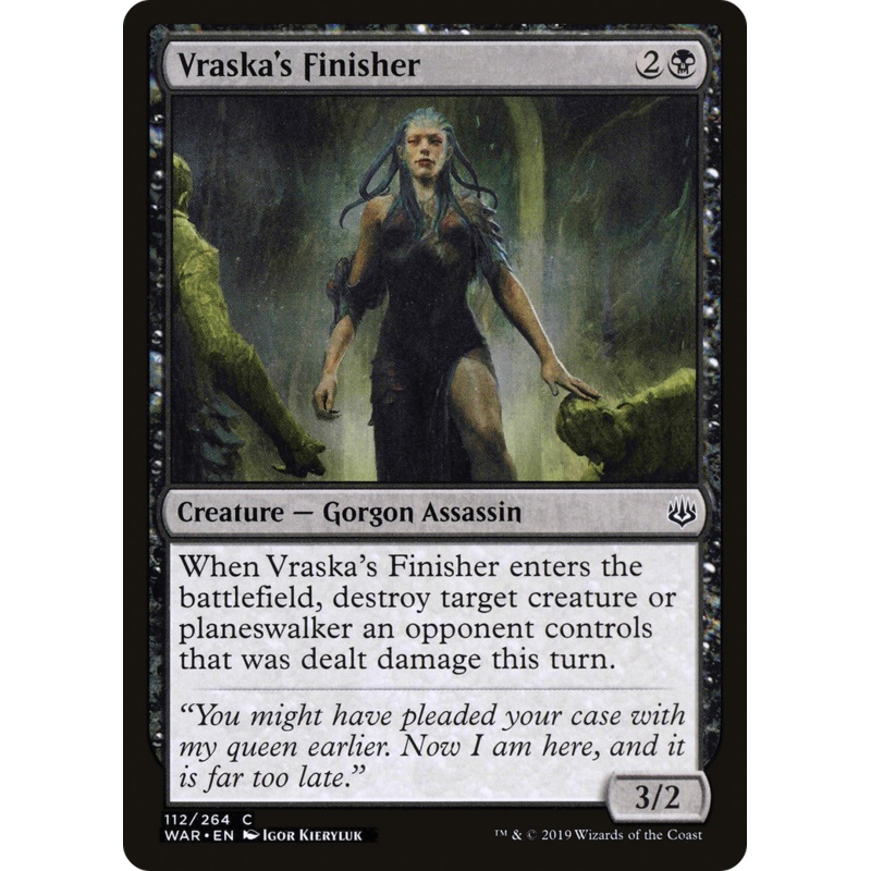 Vraska's Finisher (WAR-112) - War of the Spark Foil